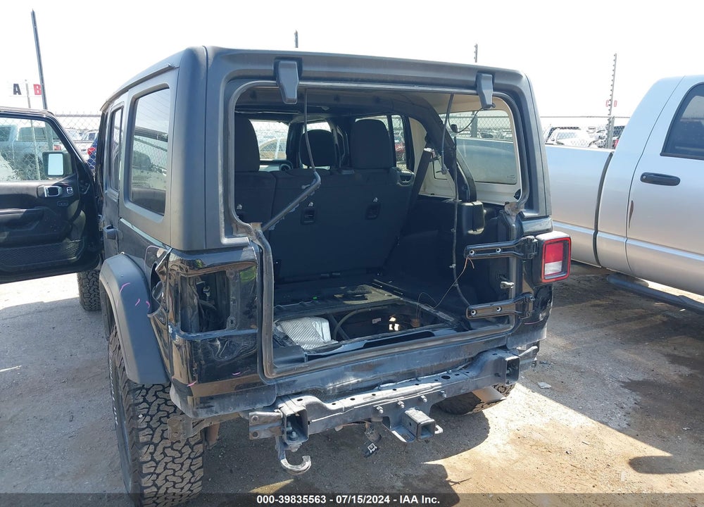 2021 JEEP WRANGLER UNLIMITED WILLYS 4X4 VIN: 1C4HJXDG9MW712591