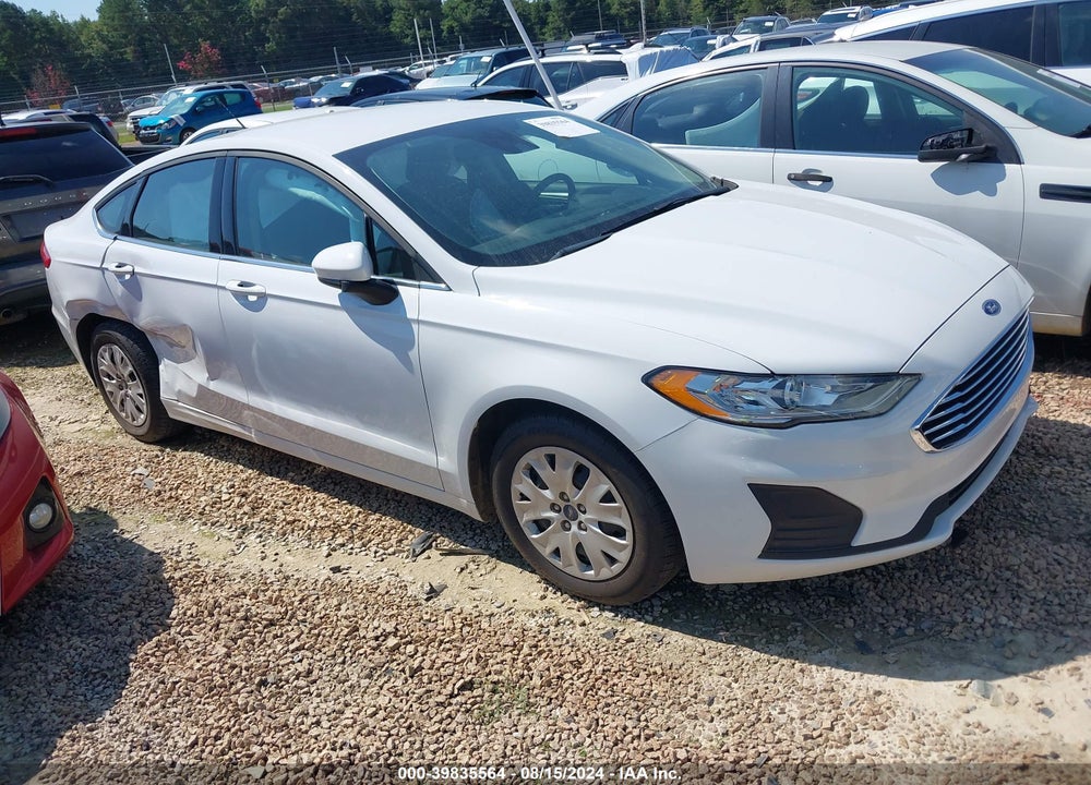 2019 FORD FUSION VIN: 3FA6P0G71KR239316