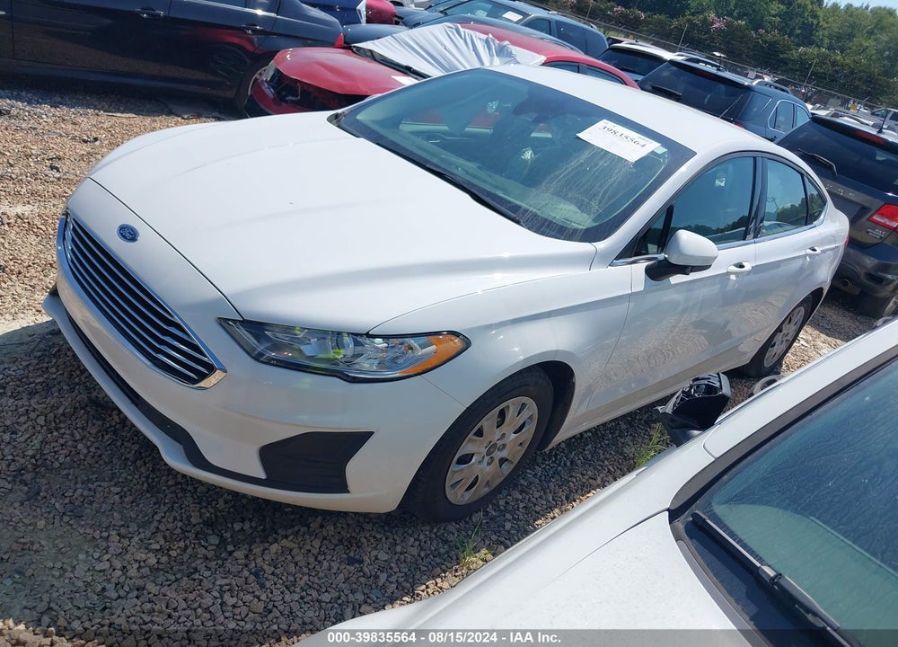 2019 FORD FUSION VIN: 3FA6P0G71KR239316