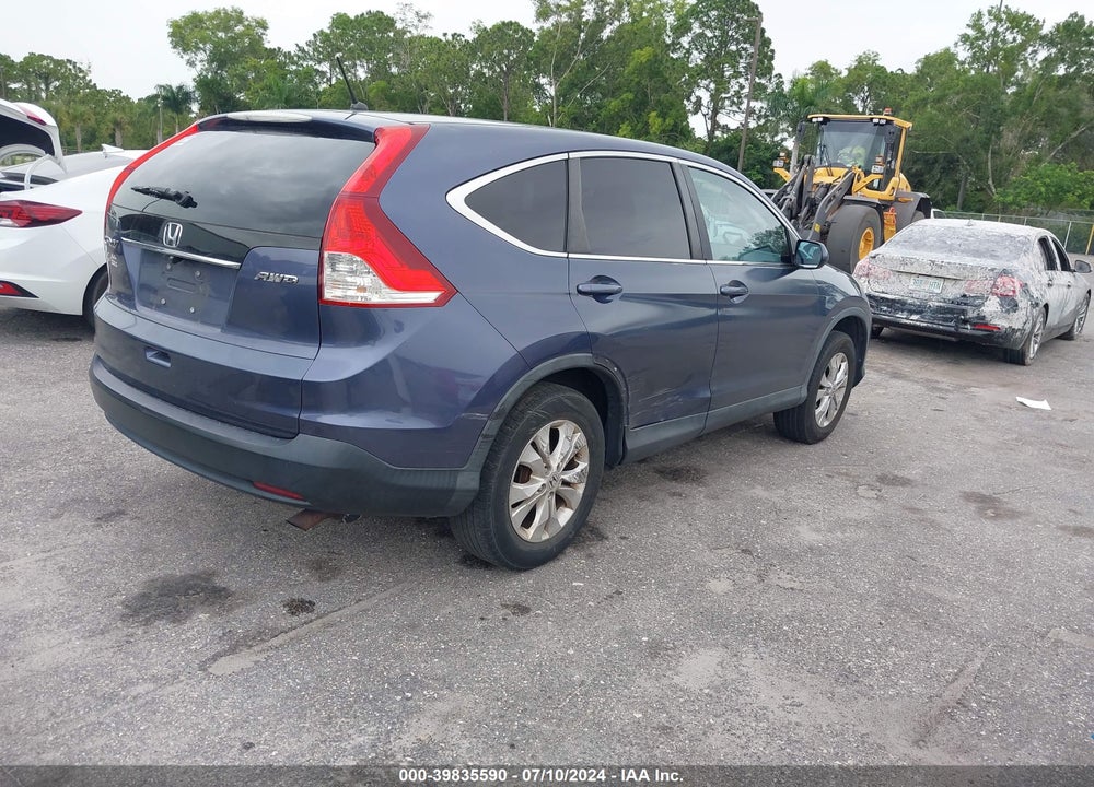 2012 HONDA CR-V EX VIN: 5J6RM4H52CL043223