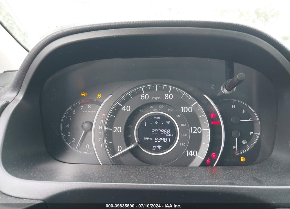 2012 HONDA CR-V EX VIN: 5J6RM4H52CL043223