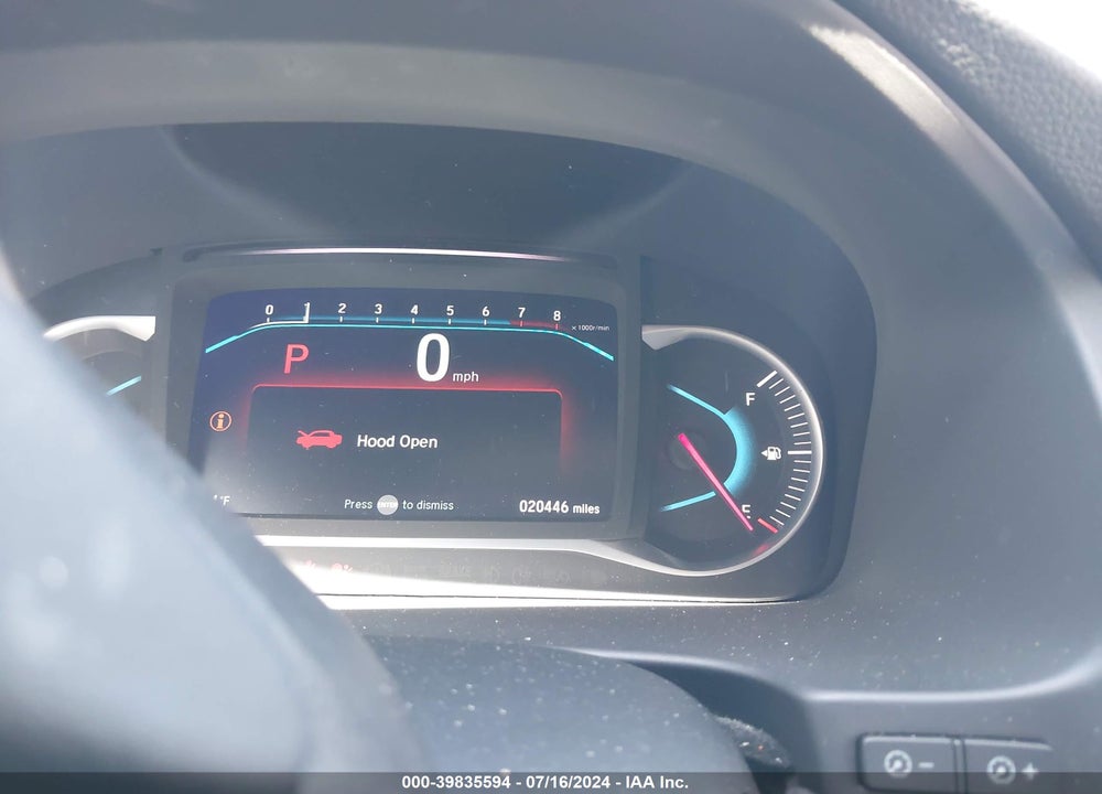 2021 HONDA PILOT AWD BLACK EDITION VIN: 5FNYF6H72MB062237
