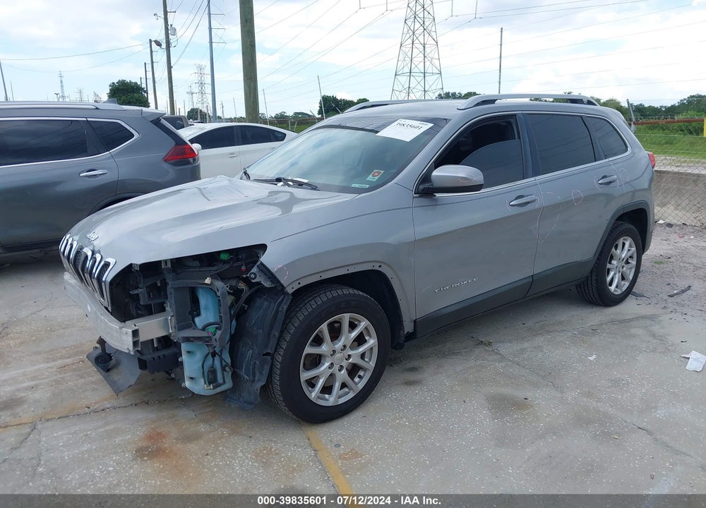 2014 JEEP CHEROKEE LATITUDE VIN: 1C4PJLCB3EW320895