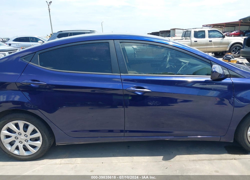 2013 HYUNDAI ELANTRA GLS VIN: 5NPDH4AE6DH203429