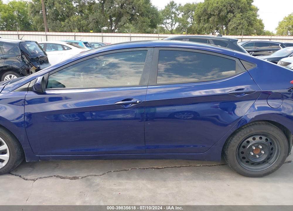 2013 HYUNDAI ELANTRA GLS VIN: 5NPDH4AE6DH203429