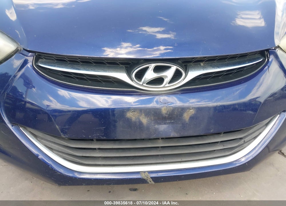 2013 HYUNDAI ELANTRA GLS VIN: 5NPDH4AE6DH203429