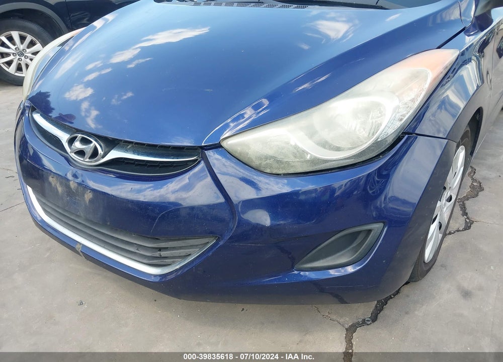 2013 HYUNDAI ELANTRA GLS VIN: 5NPDH4AE6DH203429