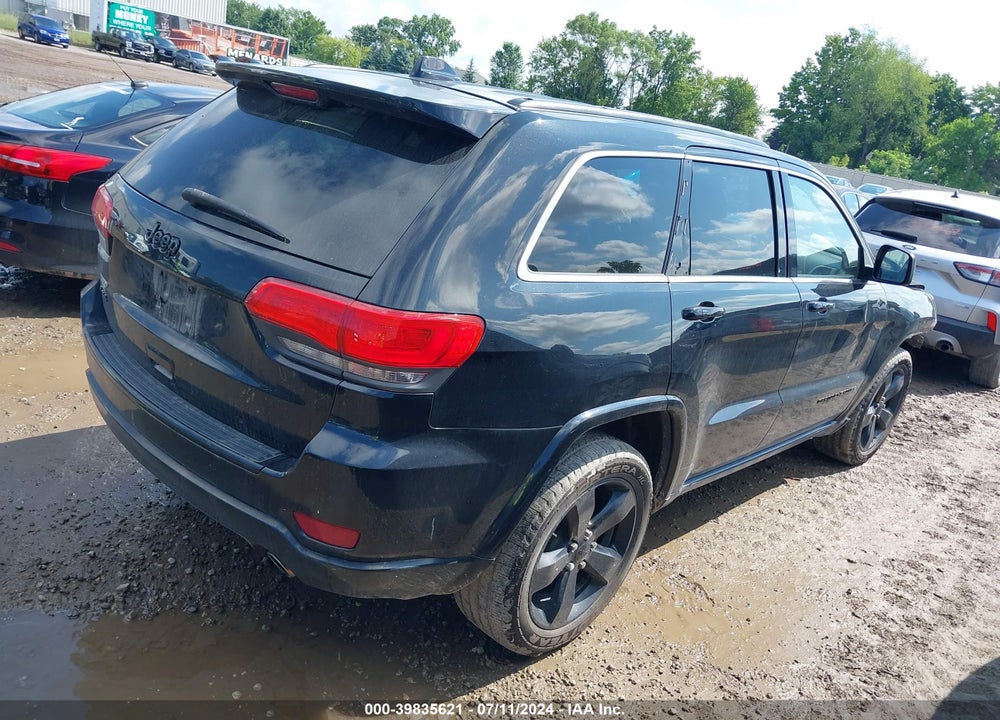 2015 JEEP GRAND CHEROKEE ALTITUDE VIN: 1C4RJFAG1FC636744