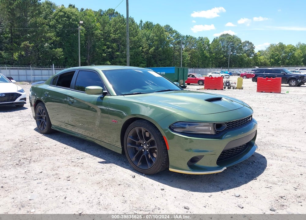 2021 DODGE CHARGER SCAT PACK RWD VIN: 2C3CDXGJXMH557724