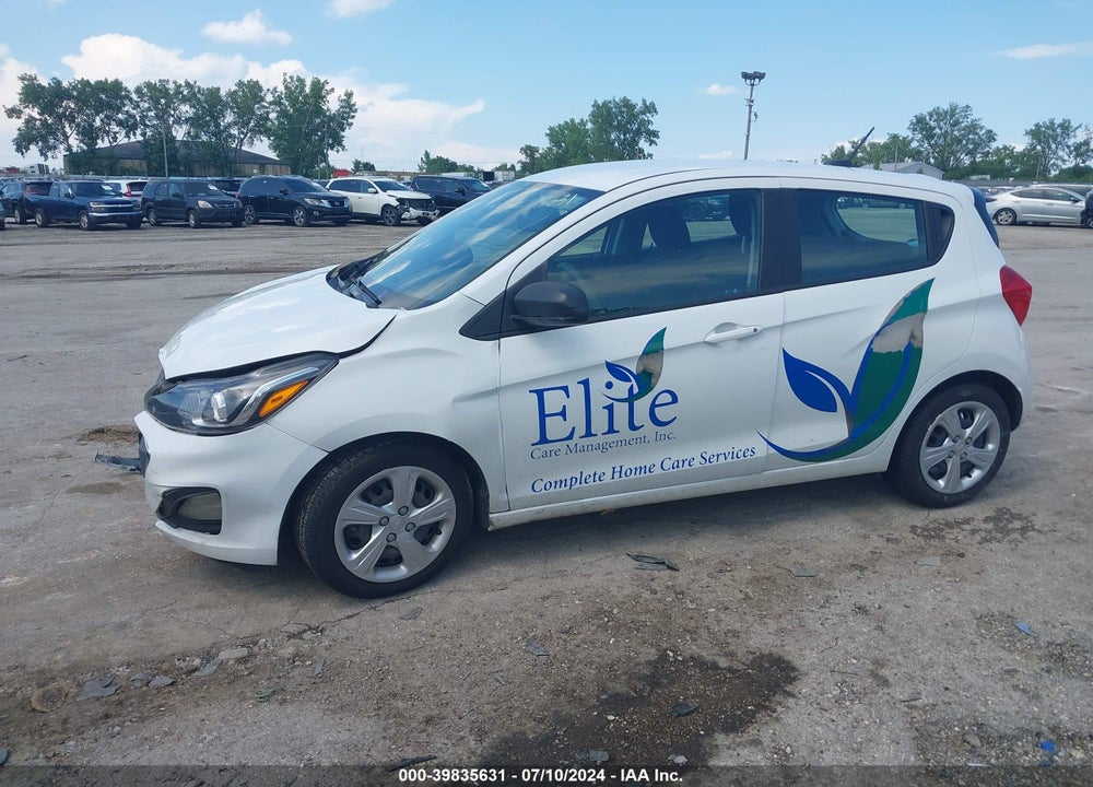 2020 CHEVROLET SPARK FWD LS AUTOMATIC VIN: KL8CB6SA2LC423092