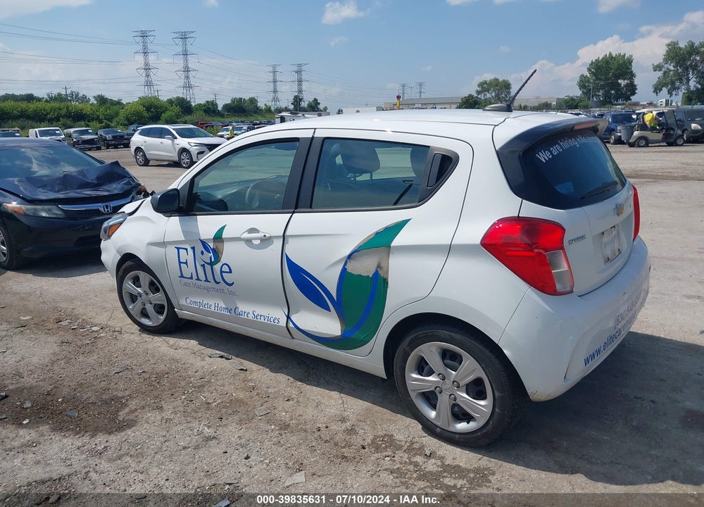 2020 CHEVROLET SPARK FWD LS AUTOMATIC VIN: KL8CB6SA2LC423092