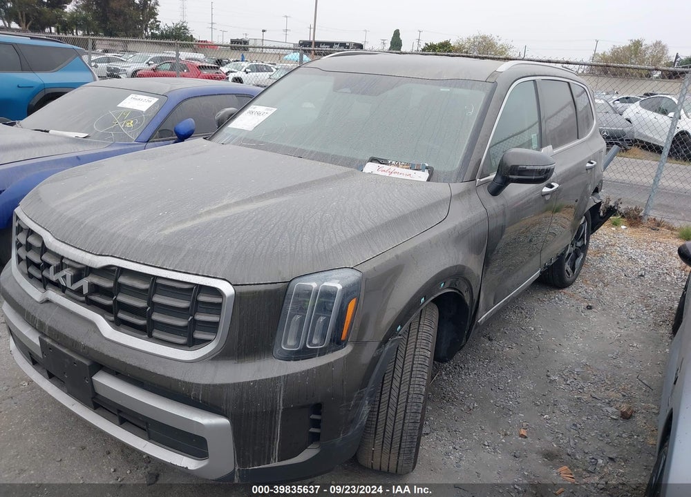 2023 KIA TELLURIDE S VIN: 5XYP6DGCXPG333721
