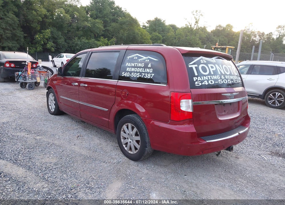 2012 CHRYSLER TOWN & COUNTRY TOURING-L VIN: 2C4RC1CG7CR171030