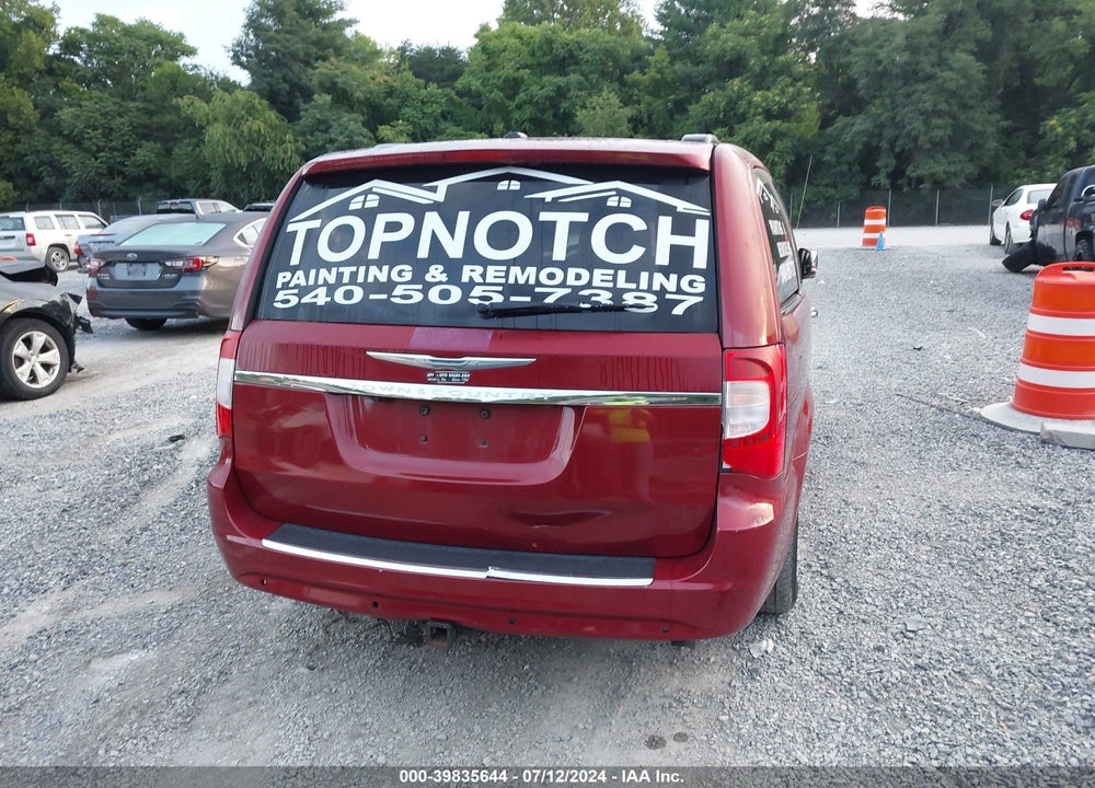 2012 CHRYSLER TOWN & COUNTRY TOURING-L VIN: 2C4RC1CG7CR171030