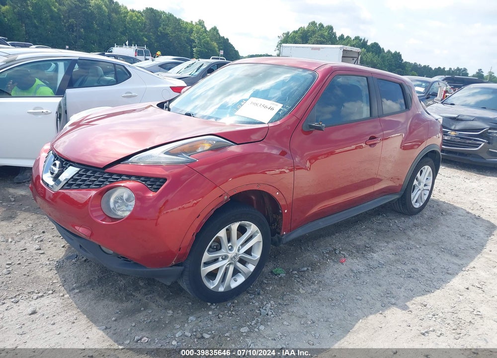 2015 NISSAN JUKE SL VIN: JN8AF5MR3FT506071
