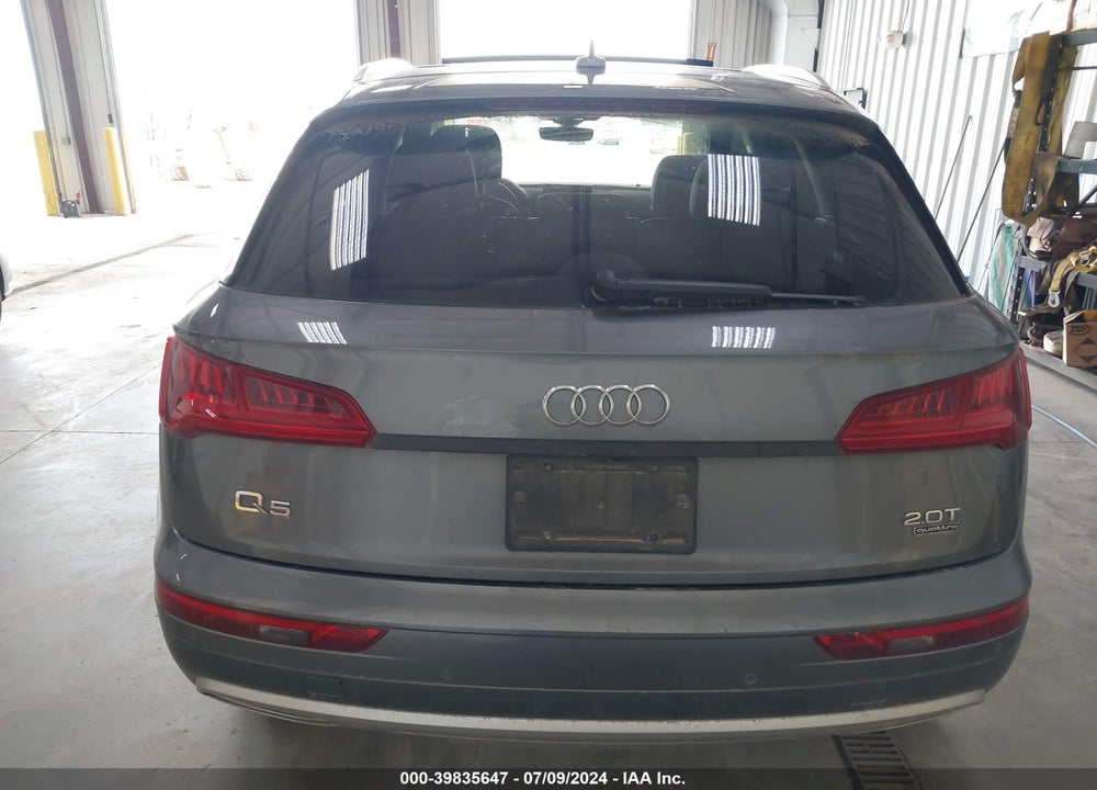 2018 AUDI Q5 2.0T PREMIUM/2.0T TECH PREMIUM VIN: WA1BNAFY9J2170970
