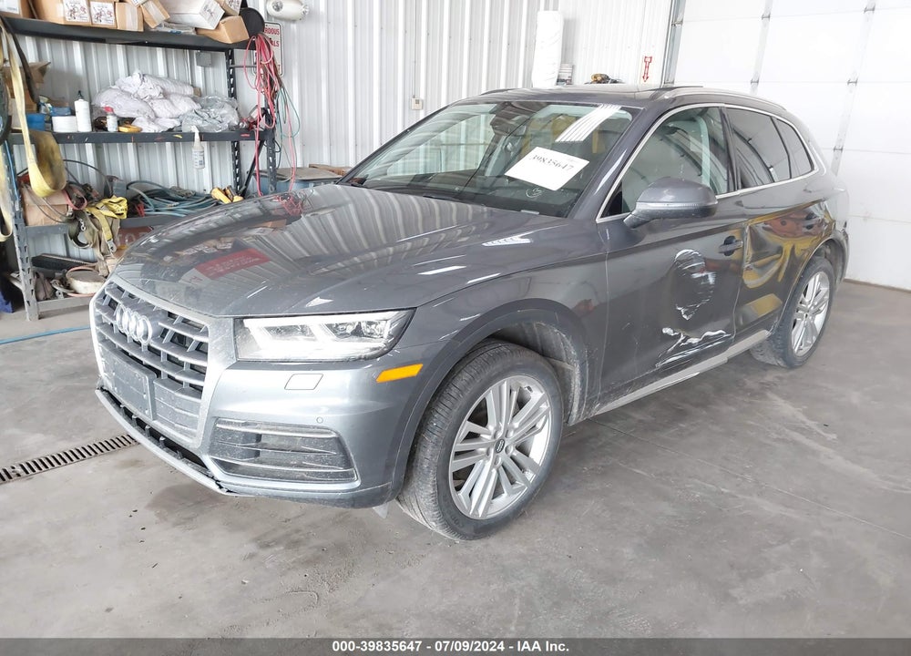 2018 AUDI Q5 2.0T PREMIUM/2.0T TECH PREMIUM VIN: WA1BNAFY9J2170970