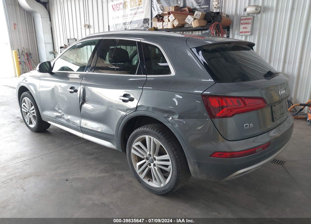 2018 AUDI Q5 2.0T PREMIUM/2.0T TECH PREMIUM VIN: WA1BNAFY9J2170970