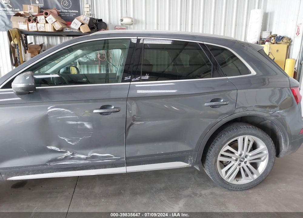2018 AUDI Q5 2.0T PREMIUM/2.0T TECH PREMIUM VIN: WA1BNAFY9J2170970
