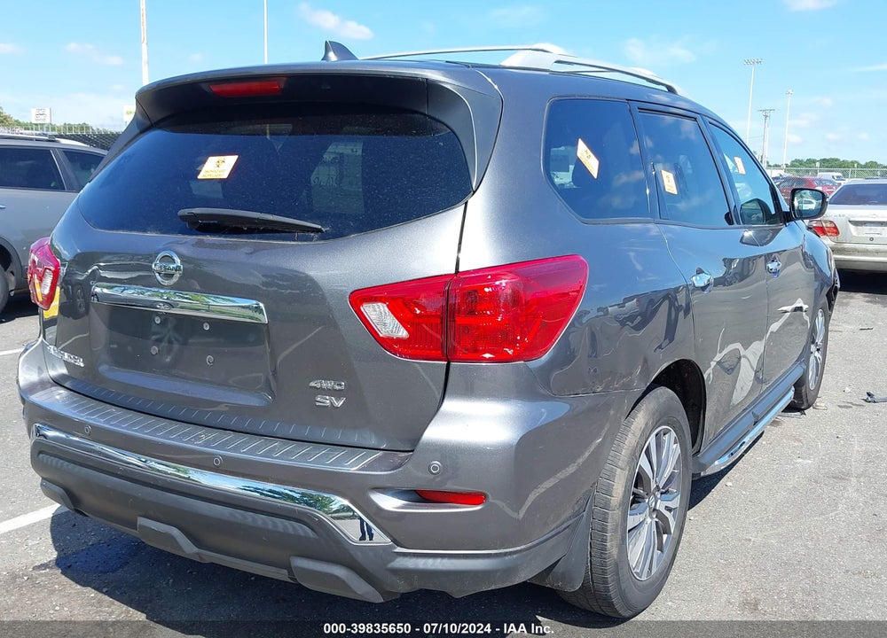 2019 NISSAN PATHFINDER SV VIN: 5N1DR2MMXKC609562