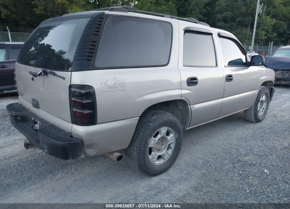 2006 CHEVROLET TAHOE LS VIN: 1GNEC13V16R166839