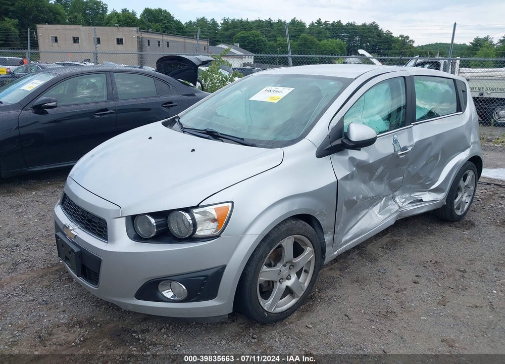 2014 CHEVROLET SONIC LTZ AUTO VIN: 1G1JE6SBXE4219600