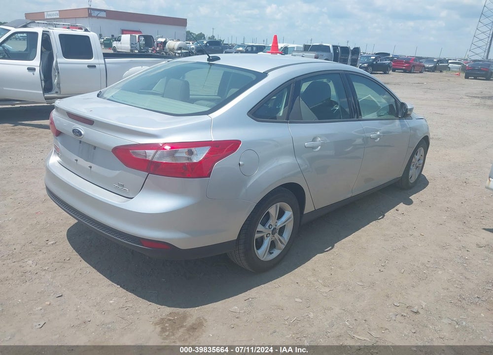 2013 FORD FOCUS SE VIN: 1FADP3F22DL186691