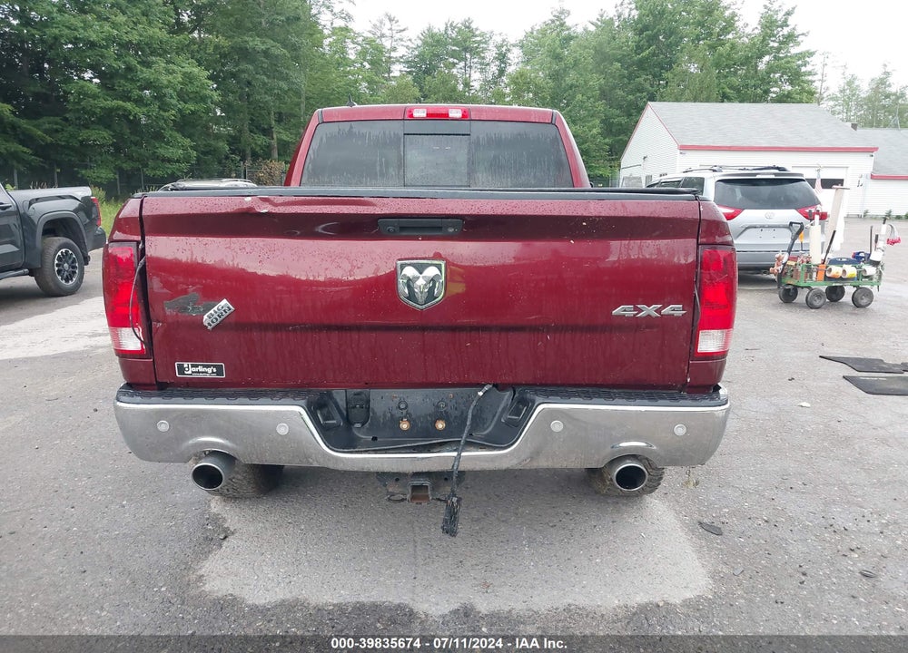 2016 RAM 1500 BIG HORN VIN: 1C6RR7GT0GS329731