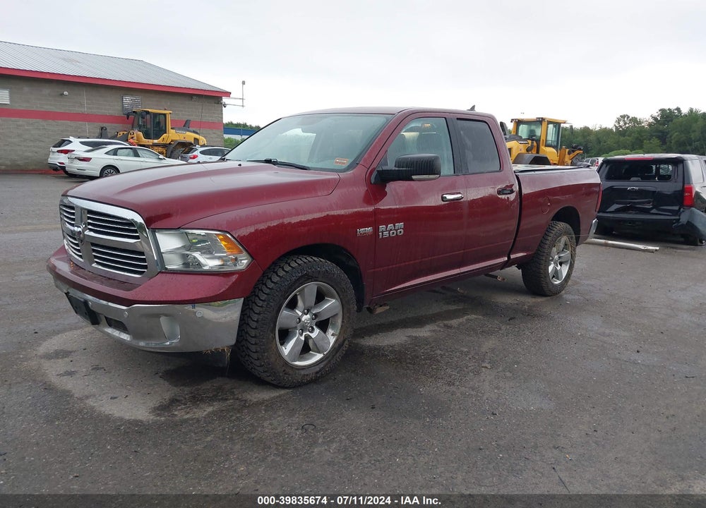 2016 RAM 1500 BIG HORN VIN: 1C6RR7GT0GS329731
