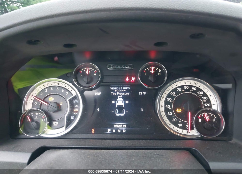 2016 RAM 1500 BIG HORN VIN: 1C6RR7GT0GS329731