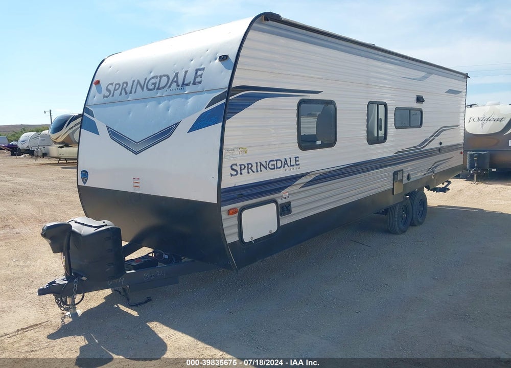 2022 KEYSTONE SPRINGDALE 260BH VIN: 4YDTSGL20N3106674