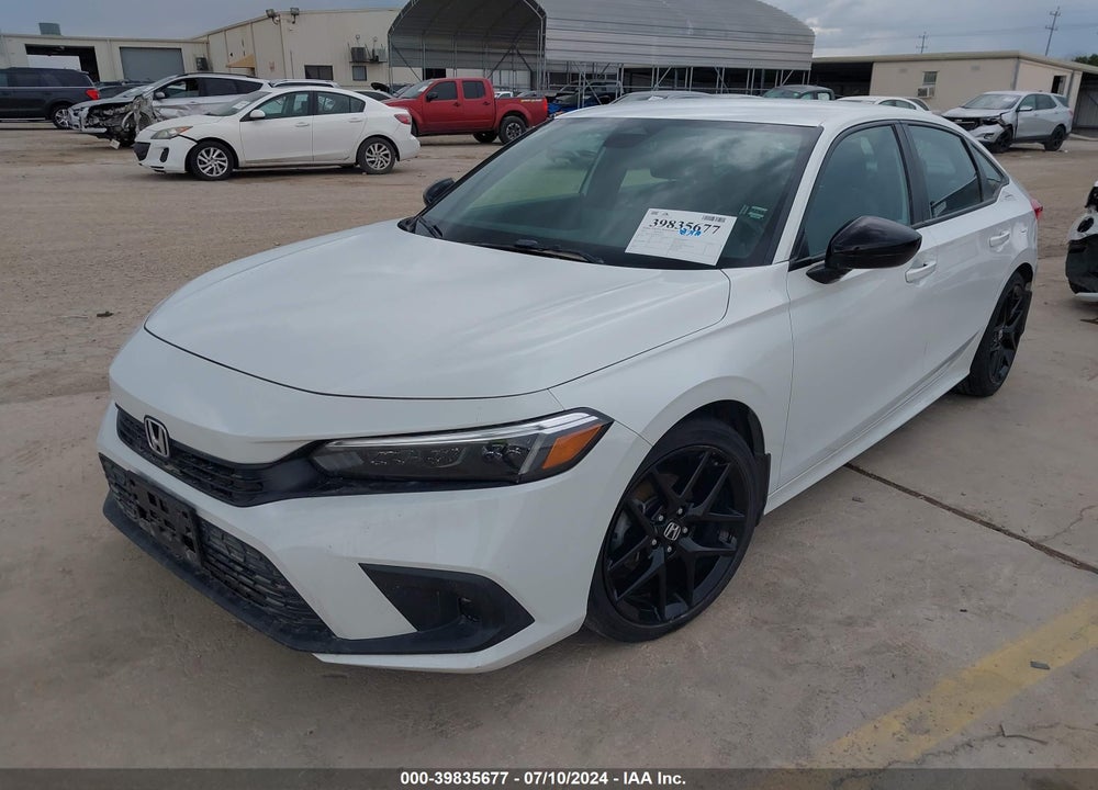 2022 HONDA CIVIC SPORT VIN: 2HGFE2F5XNH541197