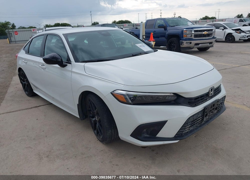 2022 HONDA CIVIC SPORT VIN: 2HGFE2F5XNH541197
