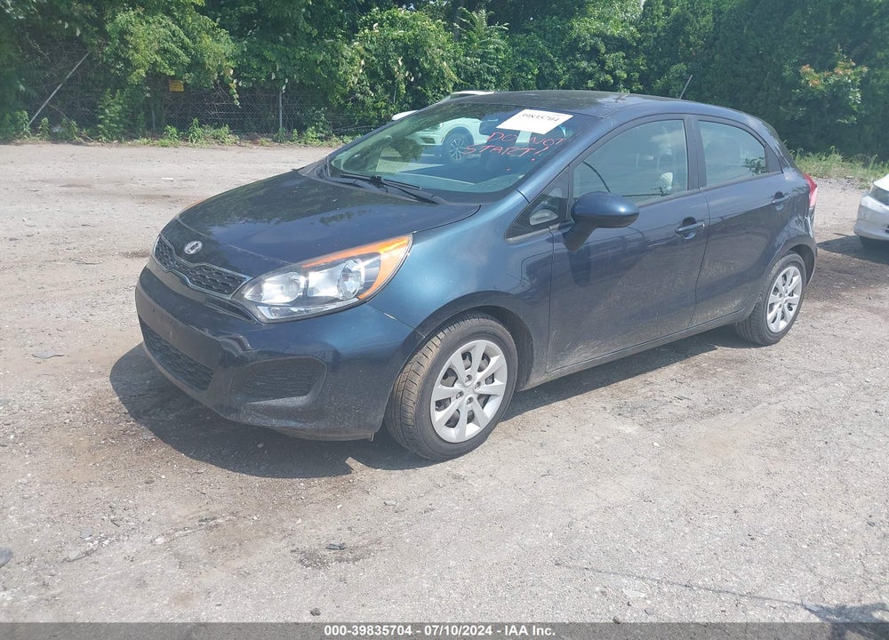 2012 KIA RIO5 EX VIN: KNADN5A33C6060071