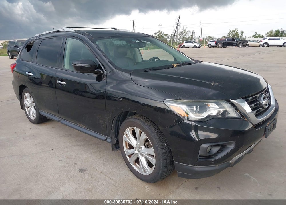 2018 NISSAN PATHFINDER SL VIN: 5N1DR2MN0JC624837