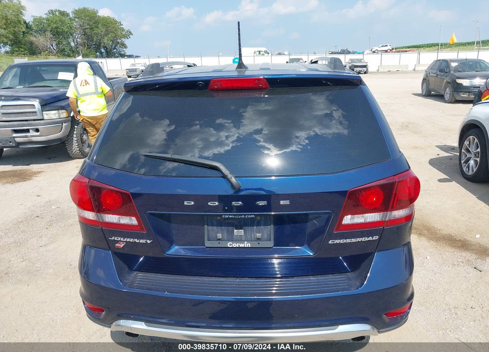 2018 DODGE JOURNEY CROSSROAD AWD VIN: 3C4PDDGGXJT516559