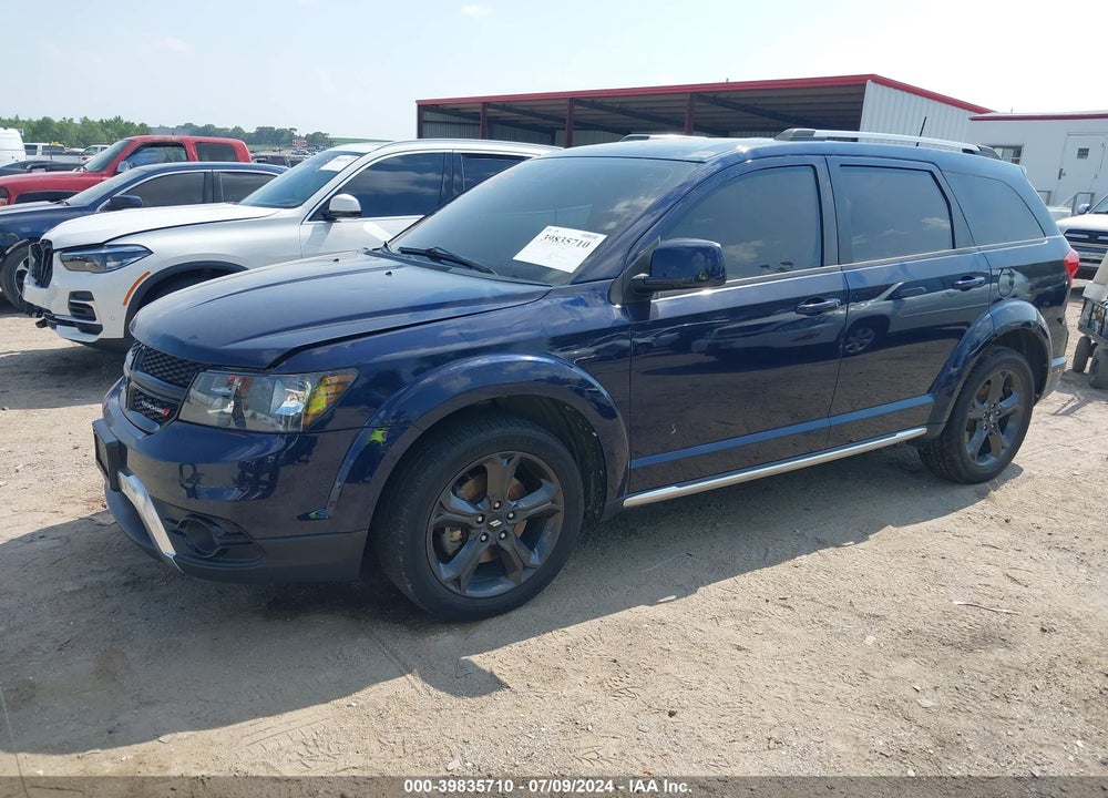 2018 DODGE JOURNEY CROSSROAD AWD VIN: 3C4PDDGGXJT516559
