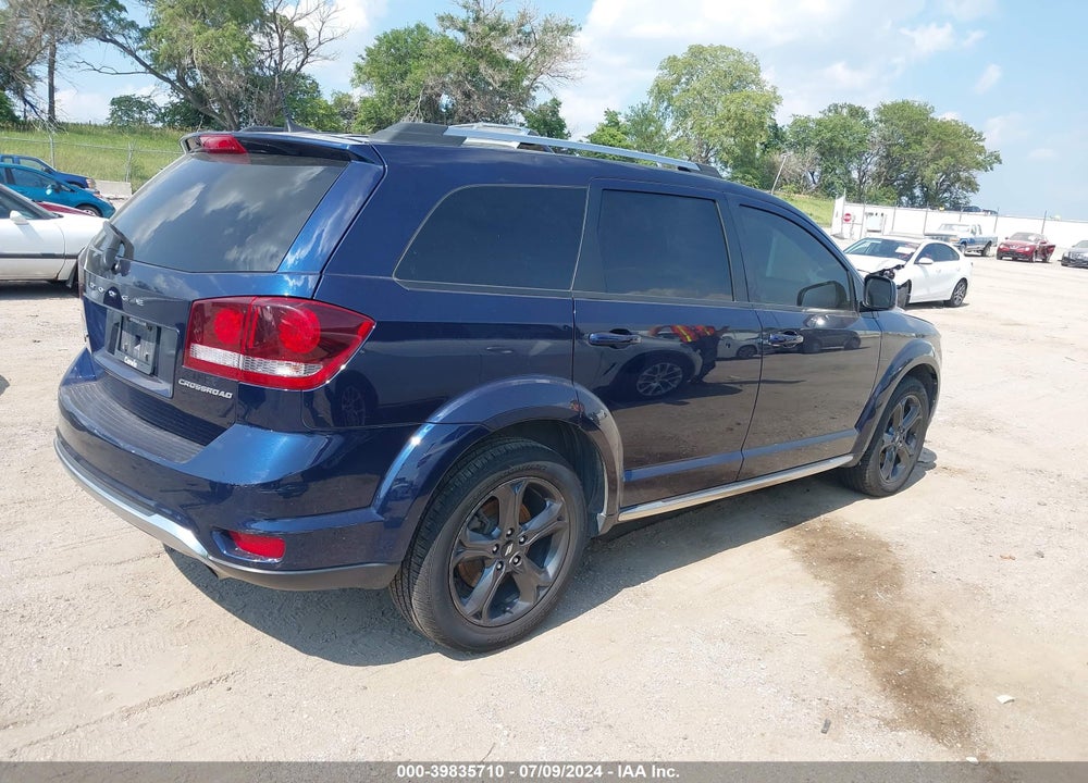2018 DODGE JOURNEY CROSSROAD AWD VIN: 3C4PDDGGXJT516559