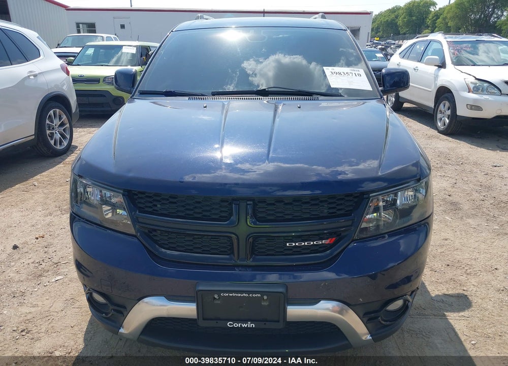 2018 DODGE JOURNEY CROSSROAD AWD VIN: 3C4PDDGGXJT516559