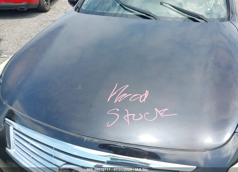 2012 INFINITI G37X VIN: JN1CV6AR1CM672373