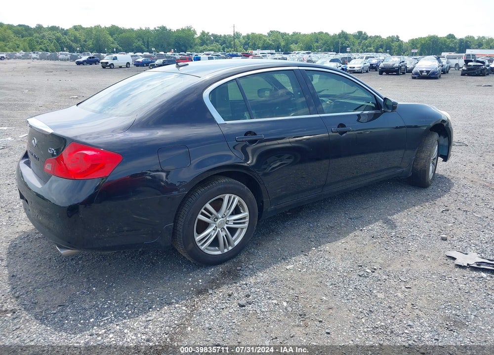 2012 INFINITI G37X VIN: JN1CV6AR1CM672373