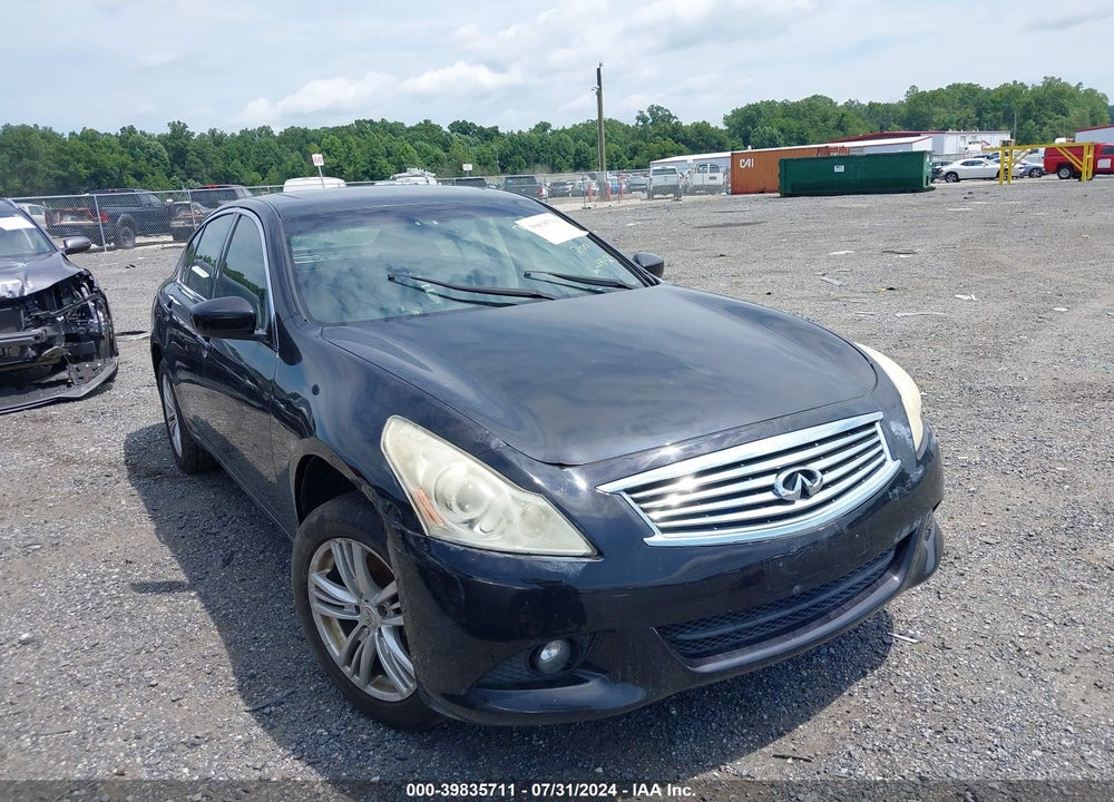 2012 INFINITI G37X VIN: JN1CV6AR1CM672373