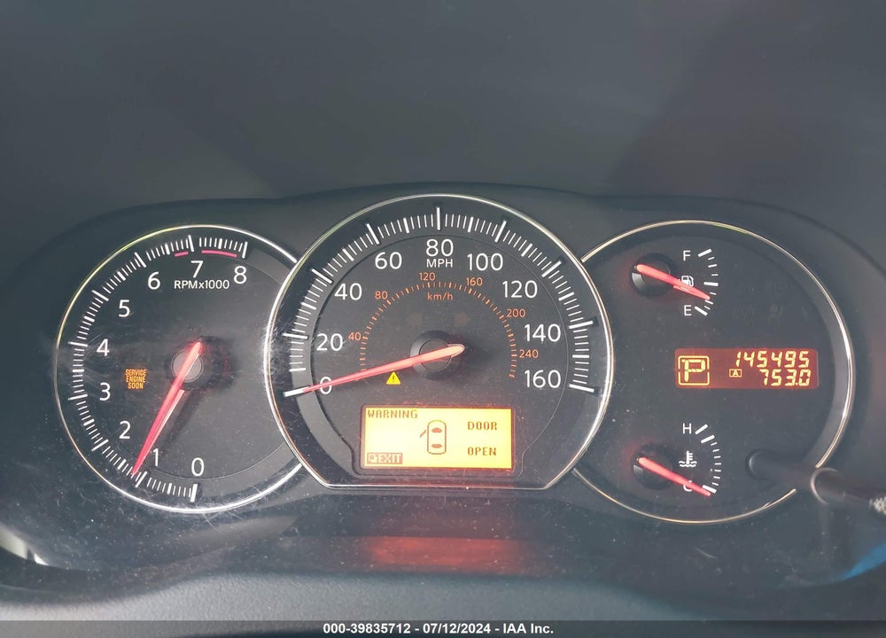 2011 NISSAN MAXIMA 3.5 S VIN: 1N4AA5APXBC827277