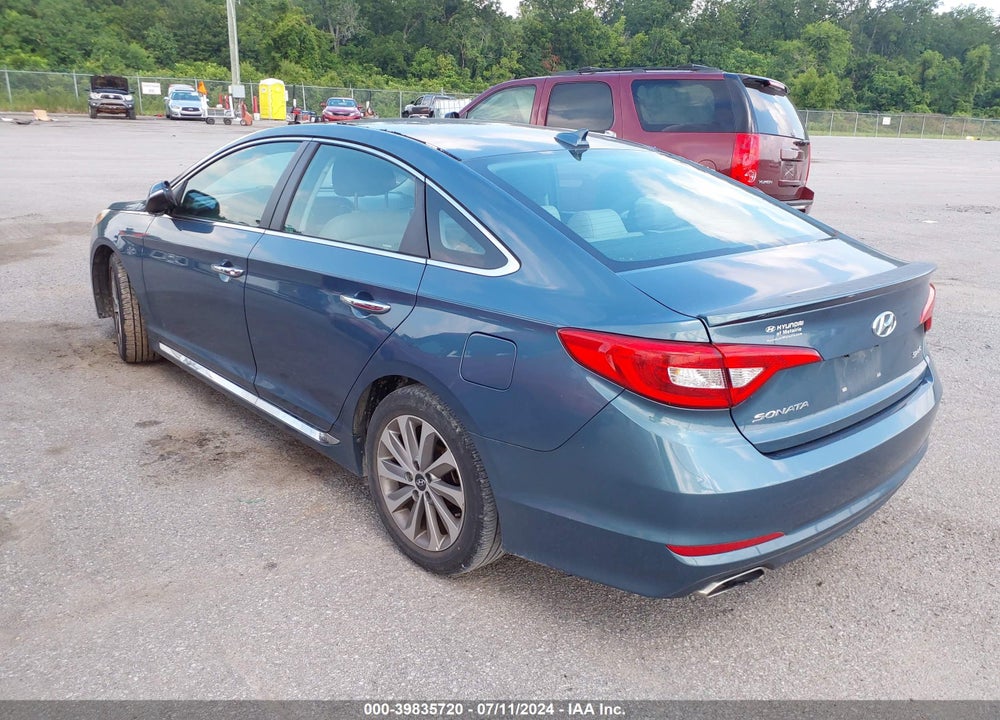 2016 HYUNDAI SONATA SPORT VIN: 5NPE34AF5GH365682
