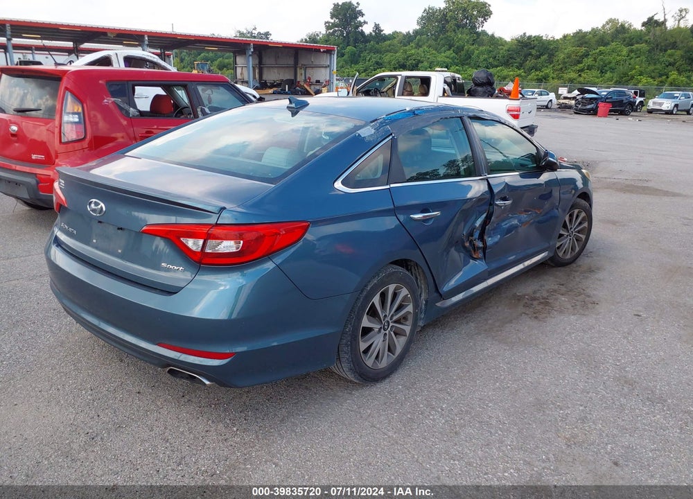 2016 HYUNDAI SONATA SPORT VIN: 5NPE34AF5GH365682