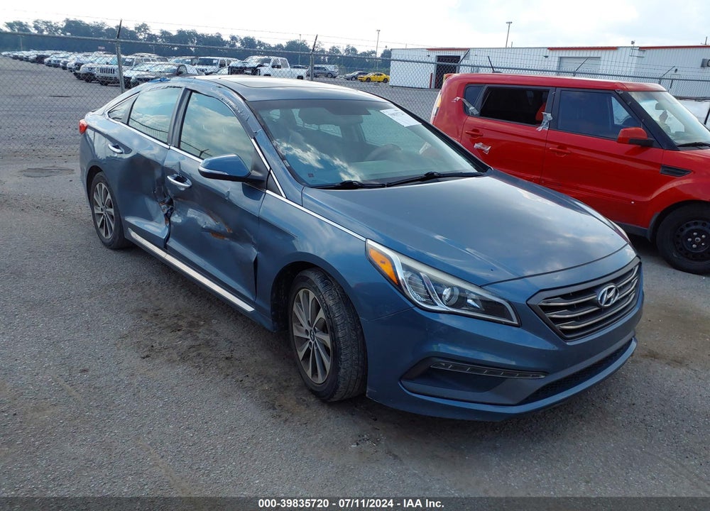 2016 HYUNDAI SONATA SPORT VIN: 5NPE34AF5GH365682
