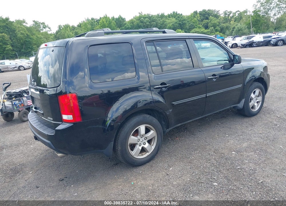 2009 HONDA PILOT EX-L VIN: 5FNYF48649B039612