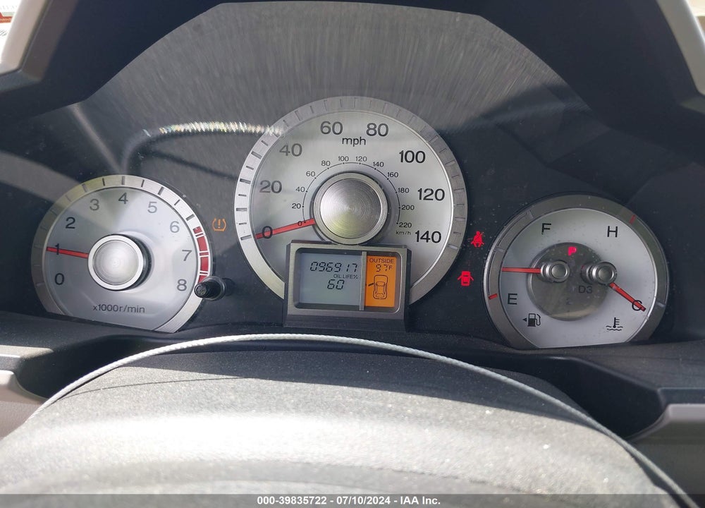2009 HONDA PILOT EX-L VIN: 5FNYF48649B039612