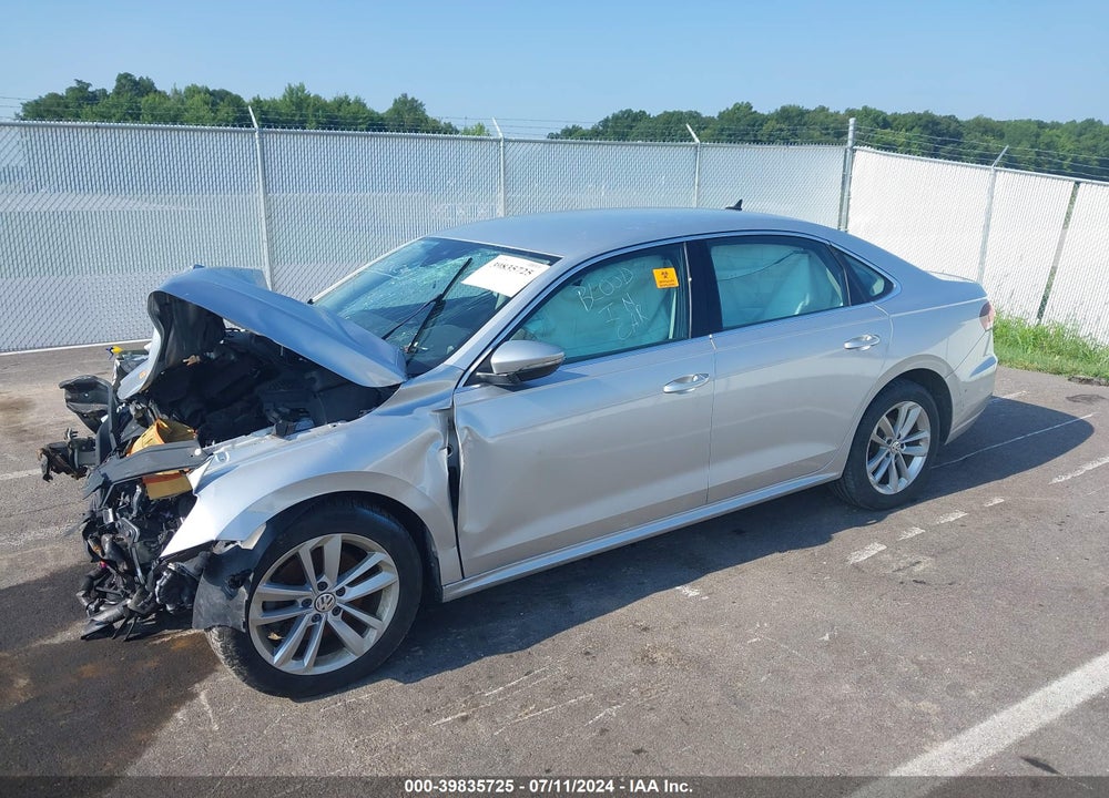 2020 VOLKSWAGEN PASSAT 2.0T SE VIN: 1VWSA7A38LC026983