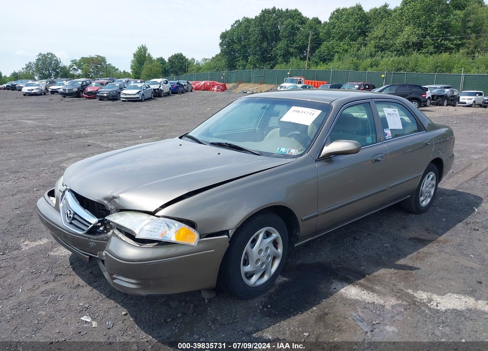 2001 MAZDA 626 ES/LX VIN: 1YVGF22CX15230854